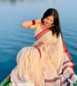 Off - White cotton saree package - Suhashini 25 - Image 3