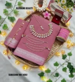 Pink Cotton Saree Package – Suhashini 108