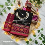 Black Cotton Saree Package – Suhashini 201