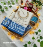 White Cotton Saree Package – Suhashini 409