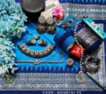 Sky Blue cotton saree package - Nondini 05