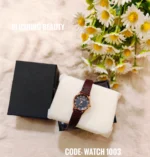 Luxury Rose Gold Analog Watch -1003 - Image 2