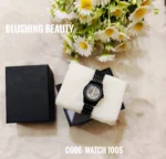 Black Stainless Steel Waterproof Quartz Fashion Watch (Code- 1005) - Image 2