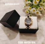 Michael Kors Bradshaw Two-Tone Rose Gold and Black Chronograph Watch - 1014 - Image 3