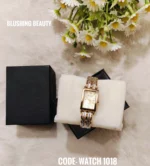 Yellow Gold & Crystal Tone Watch - 1018 - Image 2