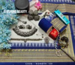 White Cotton Saree Package – Nondini 109