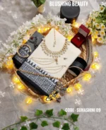 White Cotton Saree Package – Suhashini 09