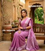 Move-Pink Cotton Saree Package – Suhashini 08 - Image 3