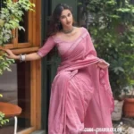 Pink Cotton Saree Package – Charulota 08 - Image 2