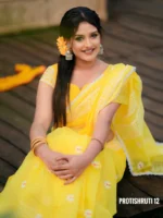 Yallow Colour Saree – Protishruti 12