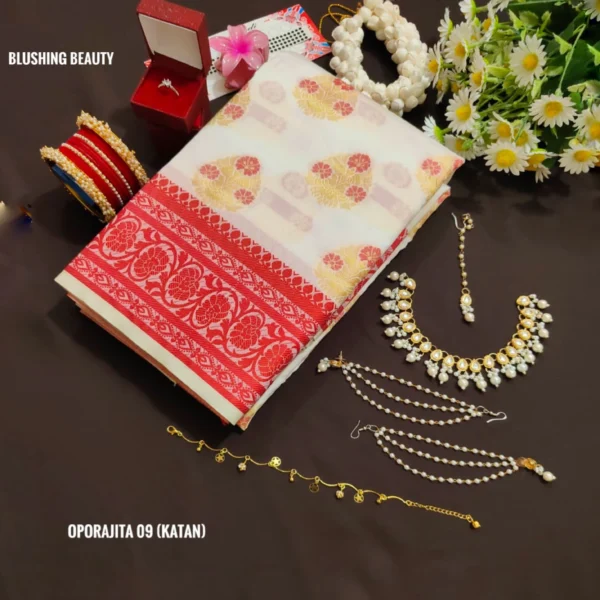 Oporajita- 09 [Katan Saree Package]