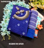 Blue Colour Saree Package - Belaboss 102
