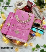 Soft Pink Saree Package - Protishruti 08