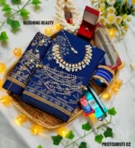 Navy Blue Saree Package – Protishruti 02