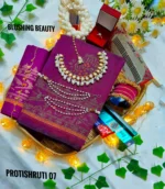 Purple Saree Package – Protishruti 07