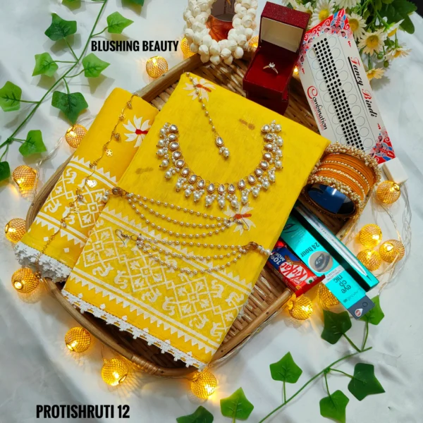Yallow Saree Package – Protishruti 12