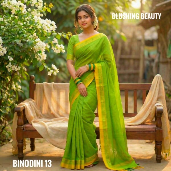 Kochi Pata Cotton Saree