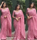 Pink Cotton Saree Package – Suhashini 108 - Image 4