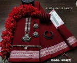 Marooncotton saree Package – Mayaboti 404