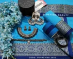 2605 - Sky-Blue Cotton Saree Package – Suhashini