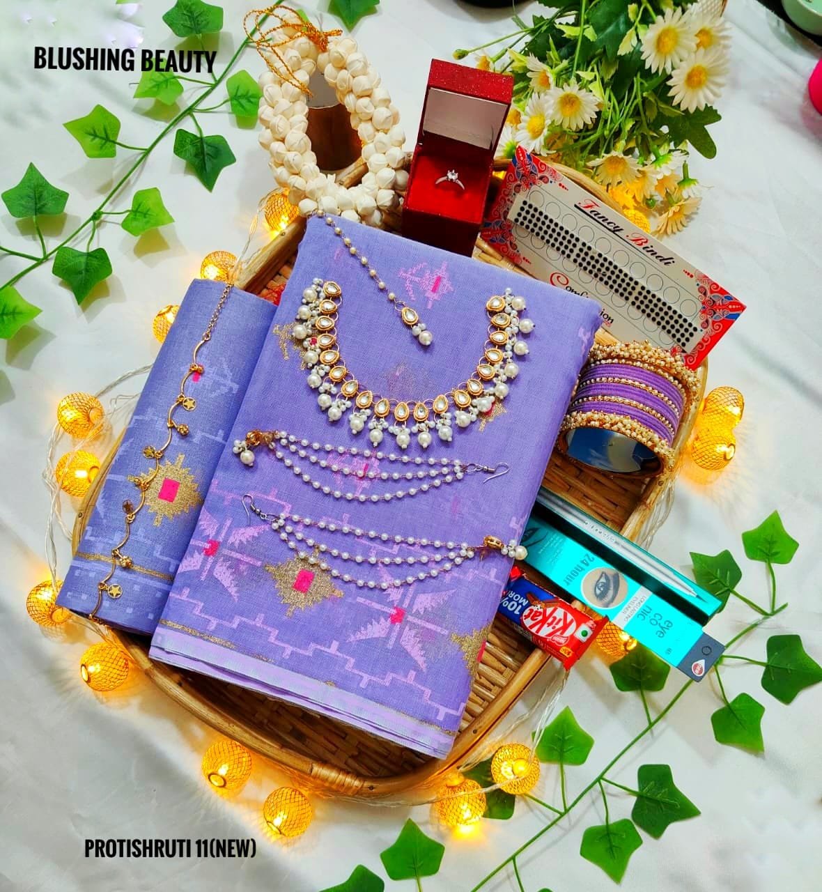 WhatsApp Image 2026-06-27 at 5.08.39 AM Lavender Colour Saree Package – Protishruti 11 - Image 1