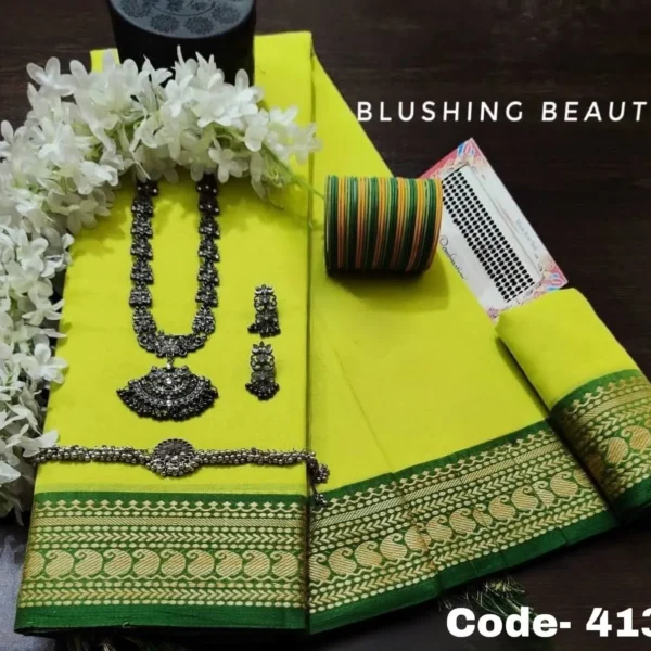 Kochipata Cotton Saree Package– Mayaboti 413